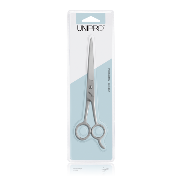 Unipro Hair Scissors Stainless Steel Sharp Blades Ergonomic Design 19 cm