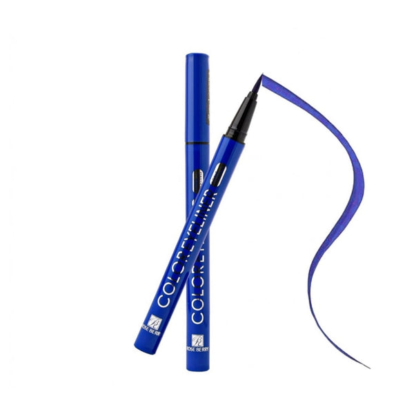 Rose Berry Long-Lasting Blue Eyeliner Waterproof Ultra-Fine Tip