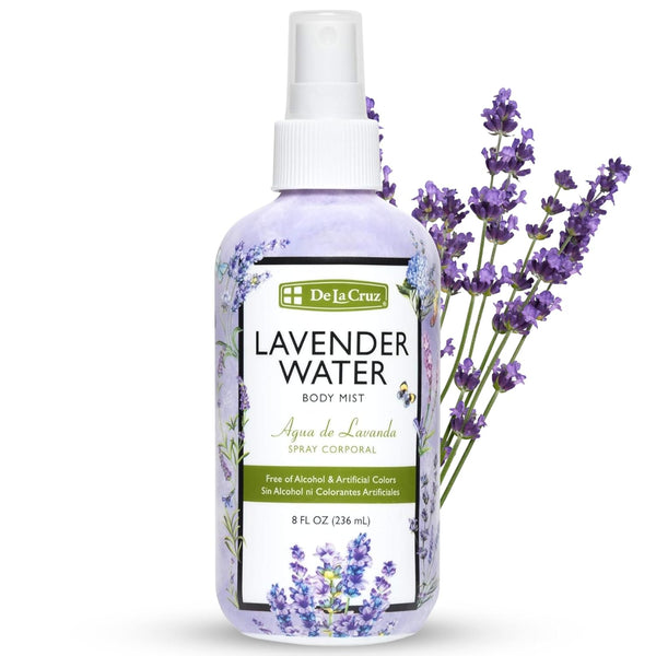 De La Cruz Lavender Water Spray, 8 Fl. Oz.