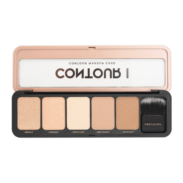 Profusion Cosmetics Contour Makeup Palette Matte Shimmer Powders