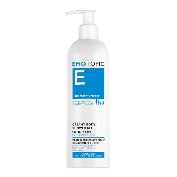 Pharmaceris Emotopic Everyday Creamy Shower Gel Non-Foaming Hemp & Canola Oils 400 ml