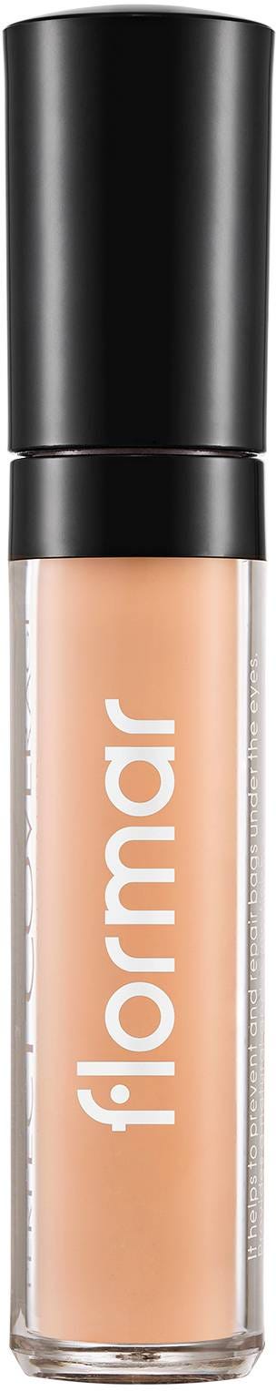 Flormar Perfect Coverage Liquid Concealer, Hazelnut Oil & Rosehip Extract, Shade 40, 5 ml