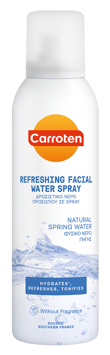 Carroten Facial Water Spray Natural Spring Water Hydrating Face Mist 150ml