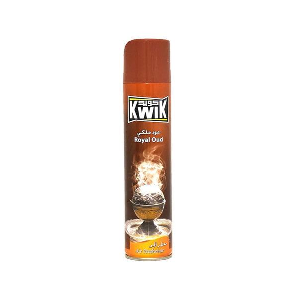 Kwik Royal Oud Air Freshener Spray Warm Oriental Fragrance 300ml
