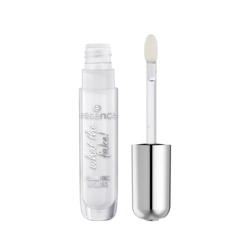 Essence What the Fake Lip Gloss & Plumper Glassy Shine Hyaluronic Acid 100 Sheer Genius