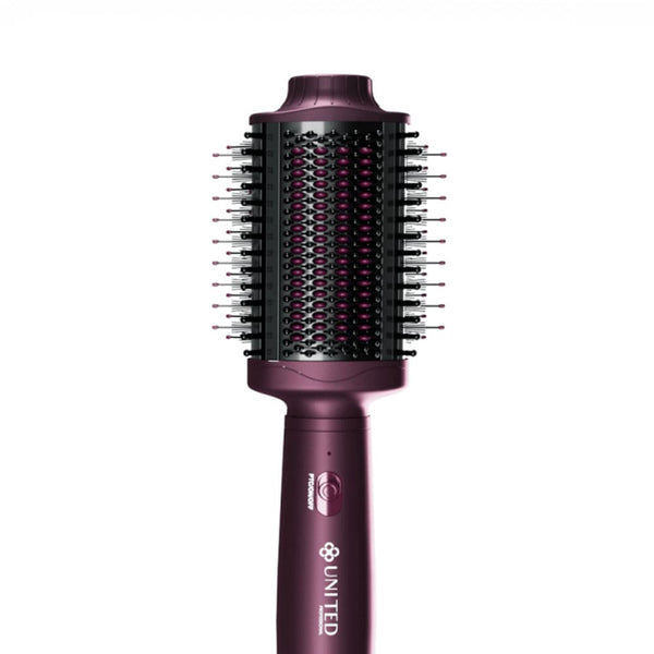 United Professional UN-D700 Hair Dryer and Styler, 1000W Burgundy