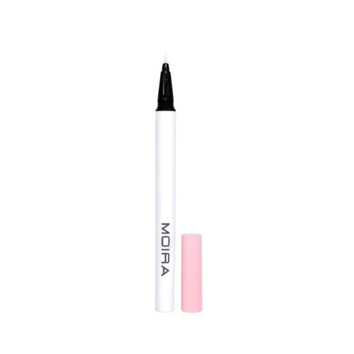 Moira Waterproof Liquid Eyeliner Pen Satin Finish 02 White