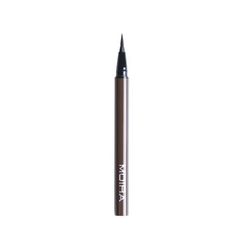 Moira Super Ink Liquid Eyeliner Pen Fine Tip Smudge-Proof Brown 02