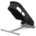 TEKNUM Baby Bouncer Recliner Seat with Grab Toys, Adjustable Backrest, 3-Point Safety Belt, Black