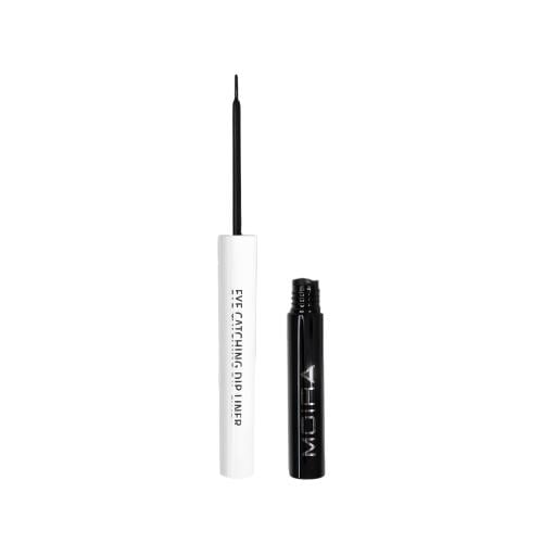Moira Waterproof Liquid Eyeliner Precise Flexible Brush Tip 01 Black