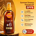 Carroten Intense Tan Oil Spray SPF6 Coconut Fragrance 200 ml