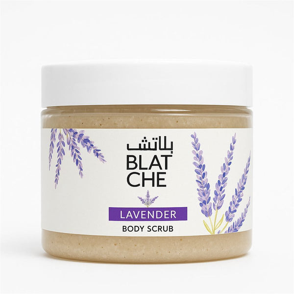 Blatch Snow Angel Lavender Body Scrub Organic Butters and Oils Red Berries Vanilla