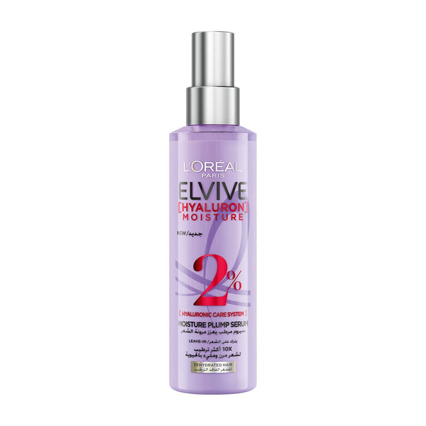 L'Oreal Paris Elvive Hyaluron Moisture Serum Leave-In Hair Treatment 2% Hyaluronic Acid 150 ml