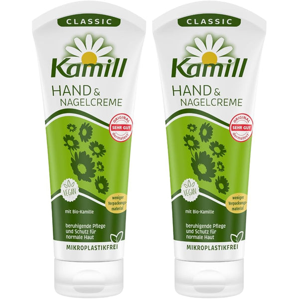 Kamil Classic Hand and Nail Cream Chamomile Extract Vegan Formula