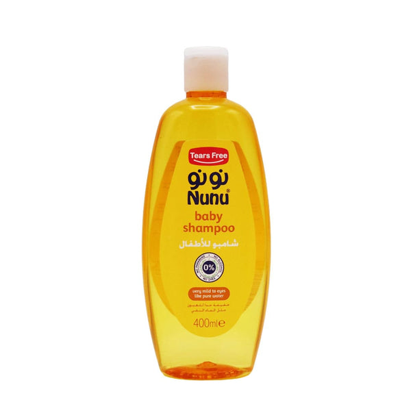 Nunu Baby Shampoo Gentle Cleansing Formula with Nourishing Care 400 ml