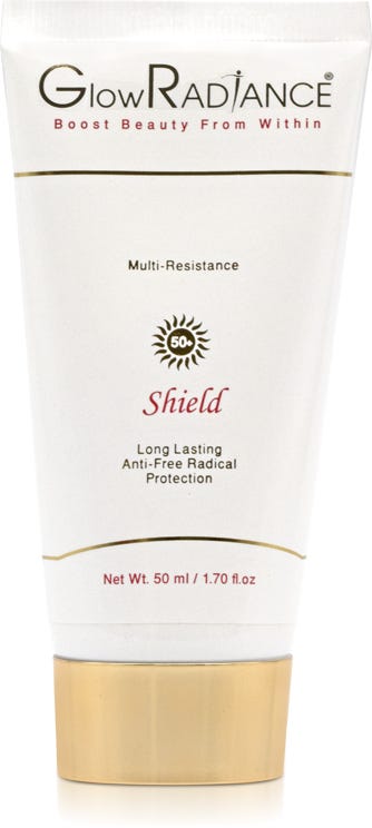 Glowradiance Shield Cream SPF 50+ Facial & Body Sunscreen, 50 ml