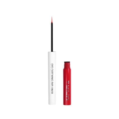 Moira Waterproof Liquid Eyeliner Precise Flexible Brush Tip Red 13
