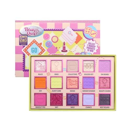 Moira Makeup Mania Eyeshadow Palette Matte Shimmer 15 Shades