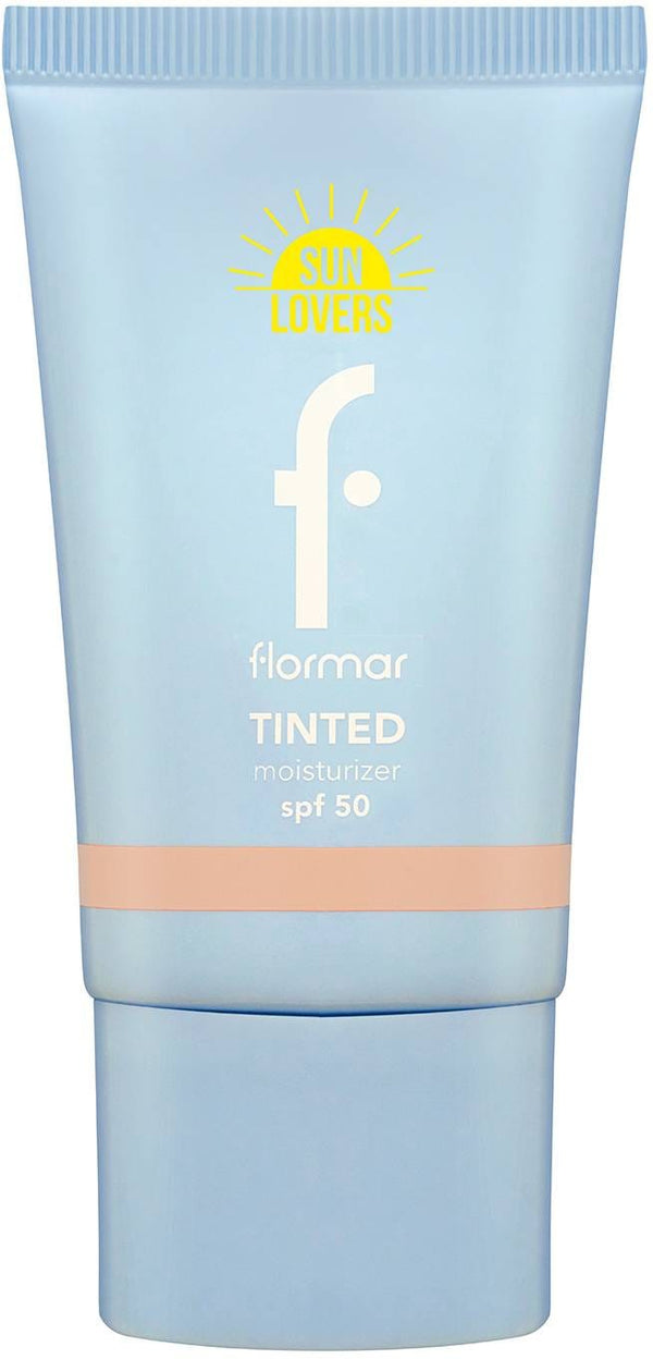 Flormar Sun Lovers Tinted Sunscreen Natural Finish SPF50 Shade 002