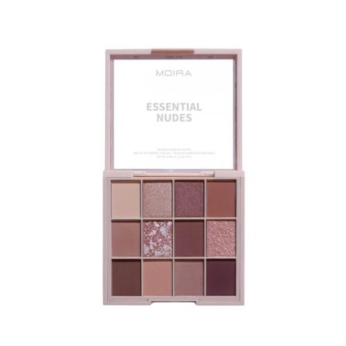 Moira Essential Nudes Eyeshadow Palette Matte & Shimmer 12 Neutral Shades EPP001
