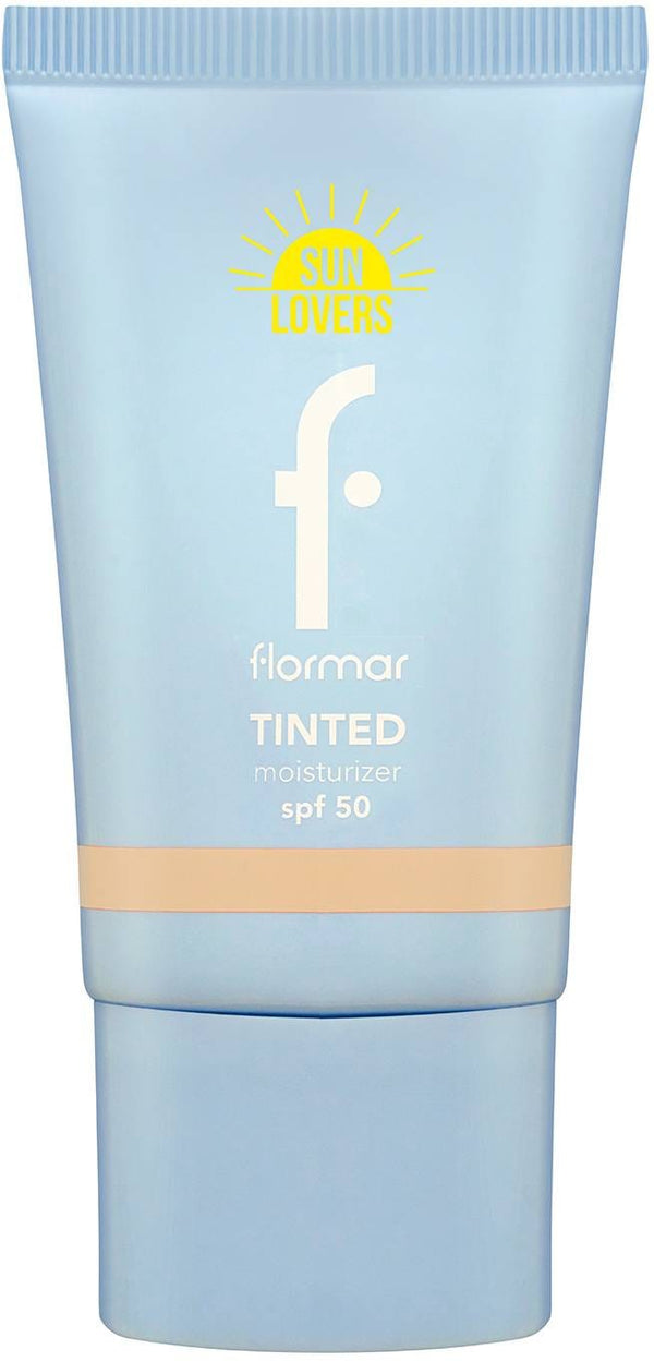 Flormar Sun Lovers Tinted Sunscreen Natural Finish SPF50 Shade 004