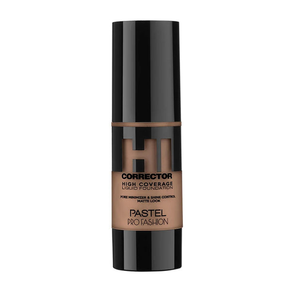 Pastel Hi Corrector High Coverage Foundation Matte Finish 411 Toasted Almond