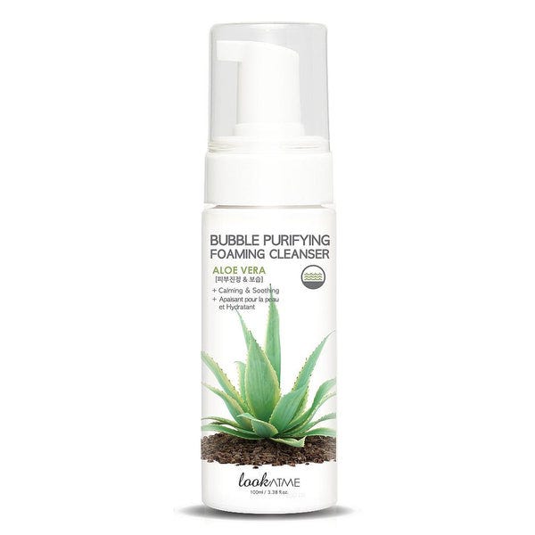 Look At Me Bubble Purifying Foaming Cleanser Aloe Vera Tea Tree 100 ml