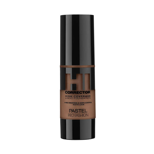Pastel Hi Corrector Hi Coverage Liquid Foundation Matte Finish 413 Toasted Cacao