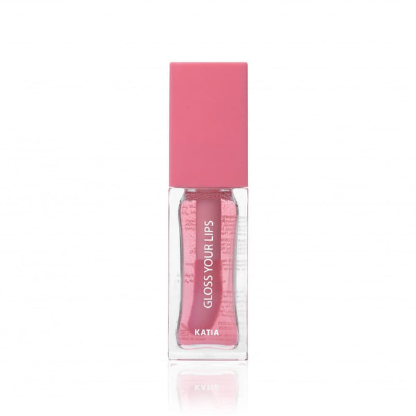 Katia Lip Gloss Gloss Your Lips Pink Vibrant Glossy Finish Hydrating Formula