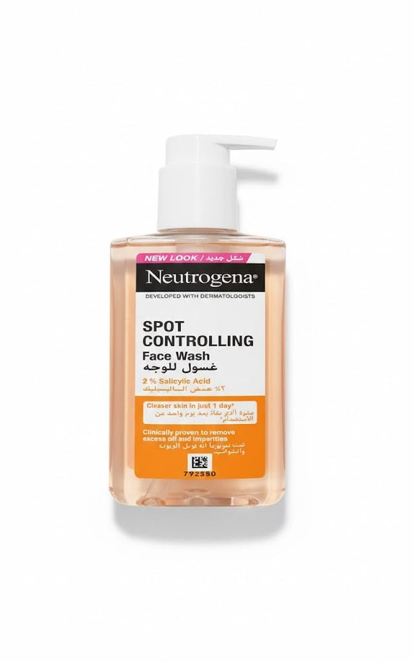 Neutrogena Visibly Clear Clear & Protect Daily Face Wash Oil-Free Salicylic Acid 200 ml