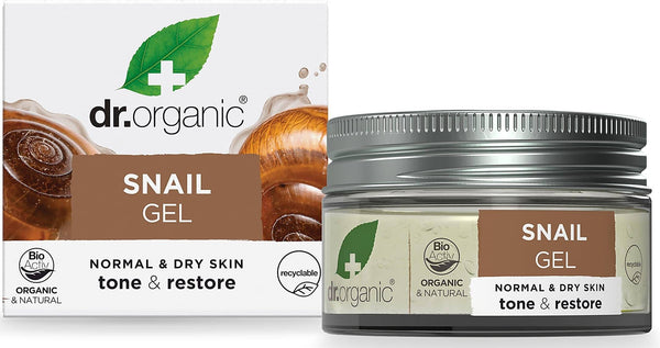 Dr Organic Snail Gel Facial Gel All Skin Types 50ml