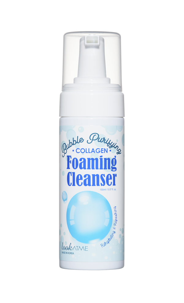 Look At Me Bubble Purifying Cleanser Foam Face Wash Collagen 100 ml