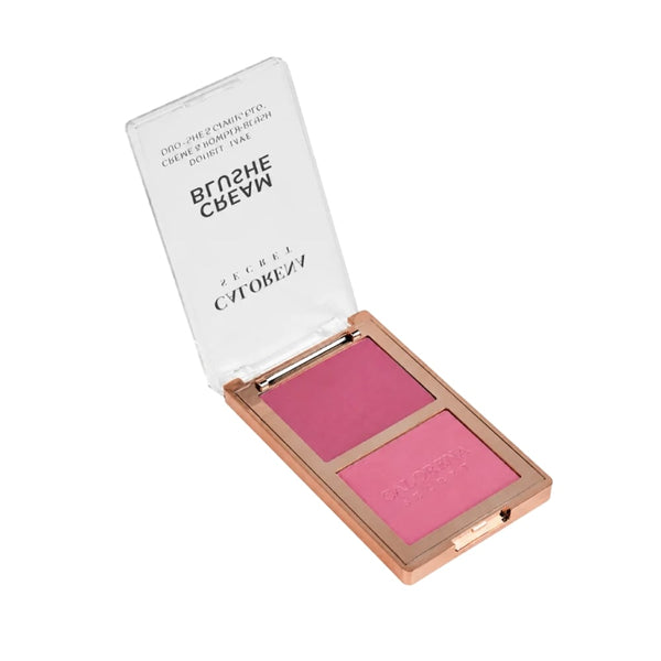 Carolina Cream & Powder Blush Palette Dual Formula Radiant Finish Shade 06