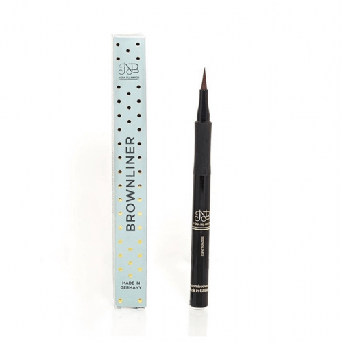 Noura Bou Awad Liquid Eyeliner Pencil Precise Brush Tip Brown