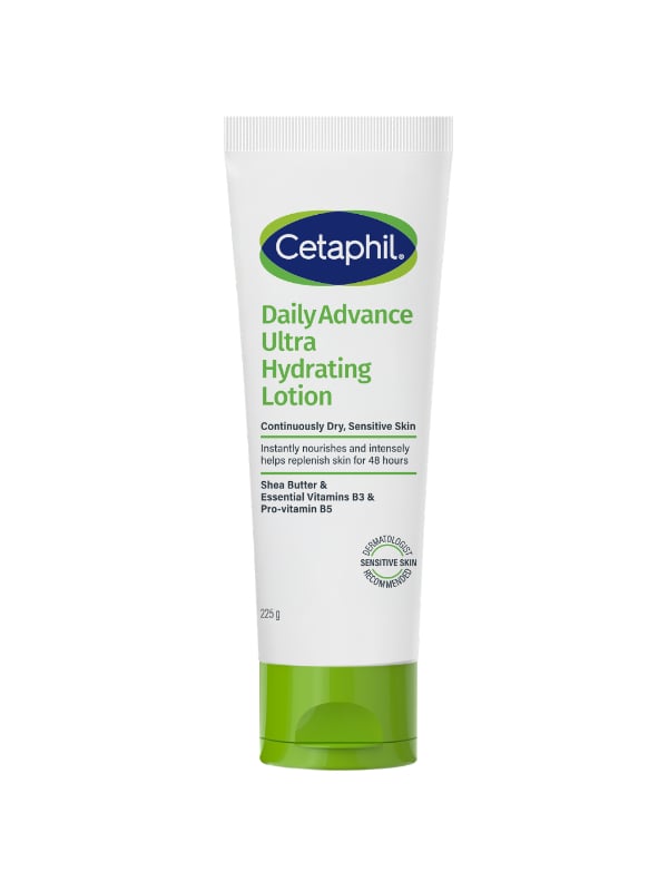 Cetaphil Ultra Moisturizing Daily Lotion Fragrance-Free Skin Renewal Complex 225g