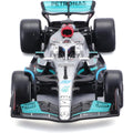 Bburago Mercedes-AMG Petronas F1 Team W13 2022 Die-Cast Model Car, 1:43 Scale, 24 Pieces
