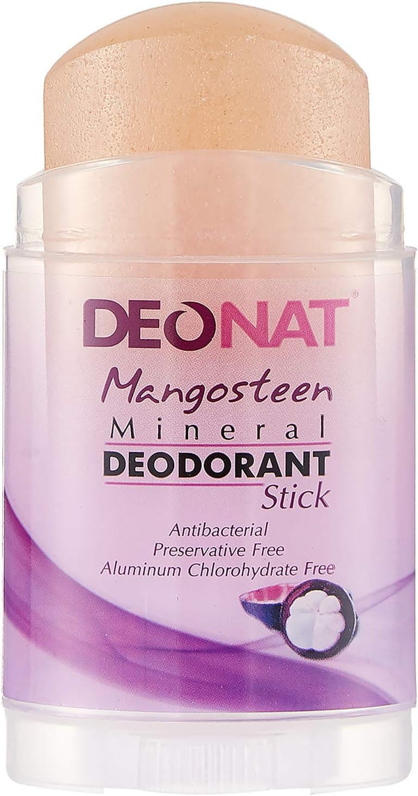 Deonat Mangosteen Mineral Deodorant Stick Natural Mineral Salts 100 g