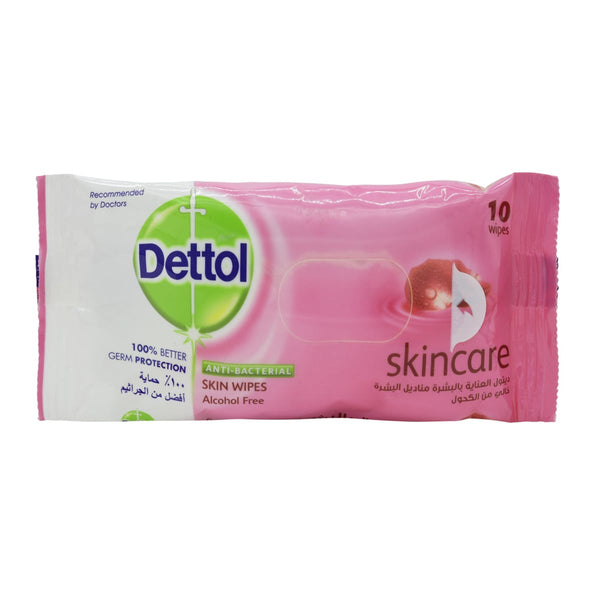 Dettol Sensitive Cleansing Wipes, Soft Texture, Benzalkonium Chloride