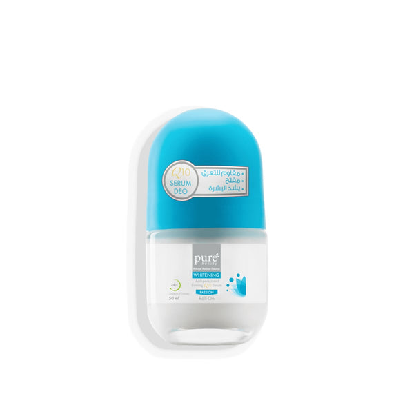 Pure Beauty Roll On Passion Q10 Deodorant with Liquorice Extract, 50 ml