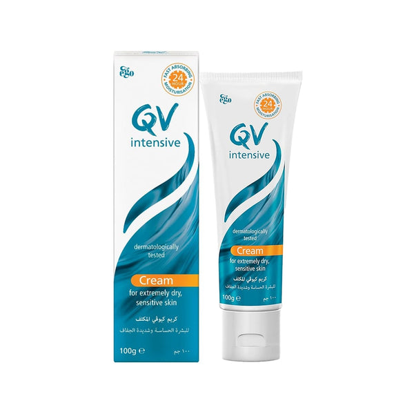 QV Intensive Cream Fragrance-Free Moisturizer for Very Dry Sensitive Skin 100 g