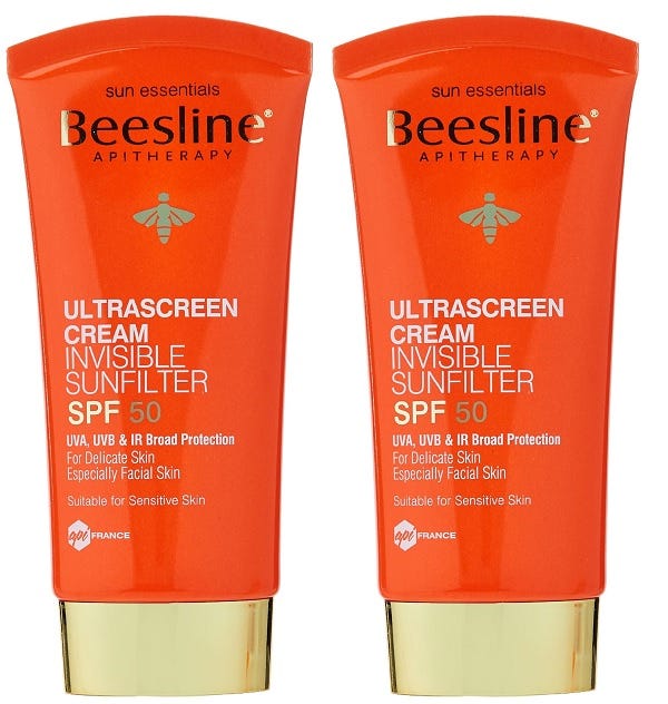 Beesline Ultra Screen Cream SPF 50 Matte Finish 60 ml