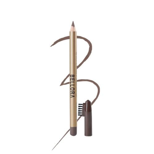 Bellora Eyebrow Pencil 302 Medium Brown with Built-In Brush