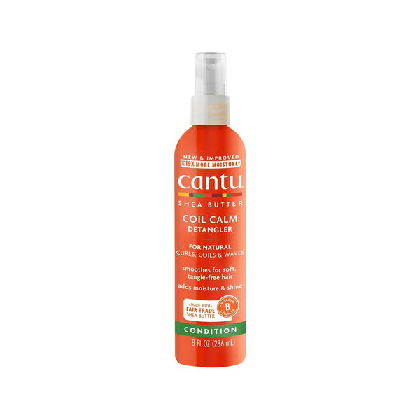 Cantu Shea Butter Coil Calm Detangler Spray Hydrating Formula 237 ml
