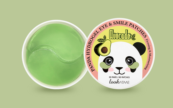 Look At Me Panda Hydro-Gel Eye Patches Avocado Extract Hydrolyzed Collagen