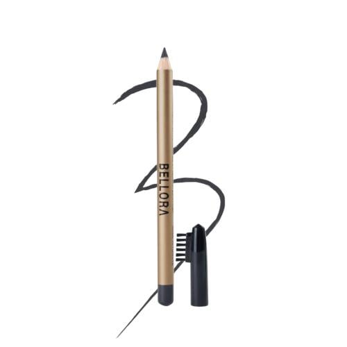 Bellora Eyebrow Pencil 303 Soft Black with Built-In Brush