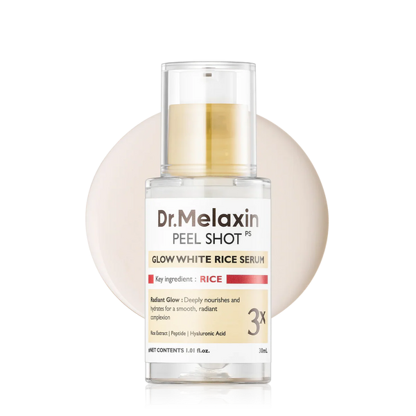 Dr. Melaxin Peel Shot Glow Rice Serum Brightening Formula
