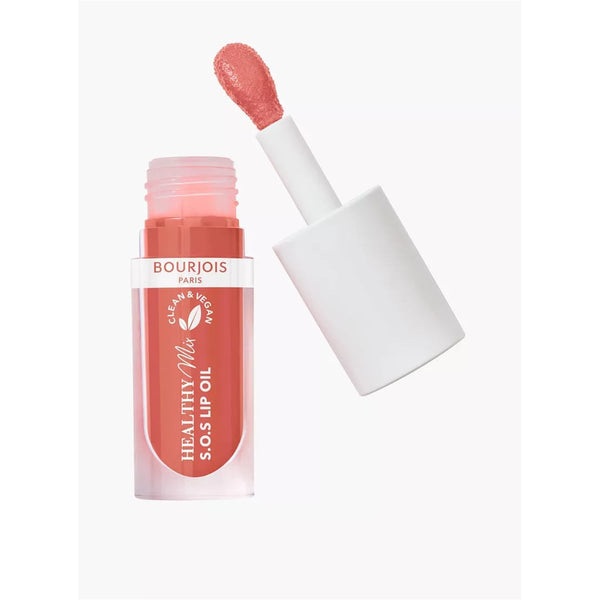 Bourjois Healthy Mix Lip Oil Glossy Finish Raspberry Avocado Oils Shade 05 Coeur