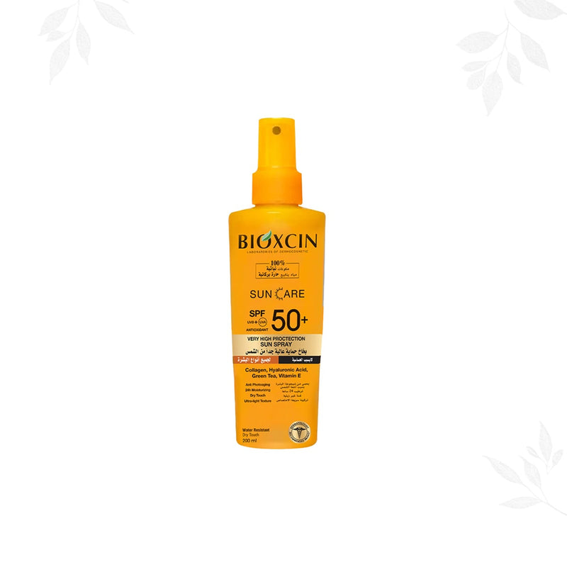 Bioxcin Suncare High Sun Protection Spray SPF 50+ Dry Touch Finish