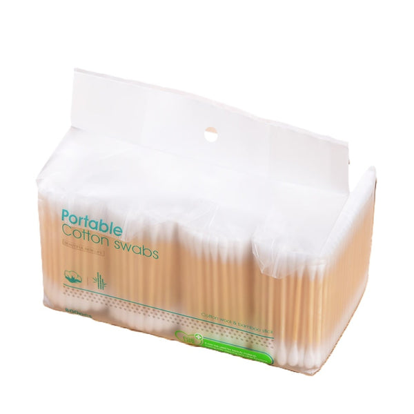 Mini Good Bamboo Cotton Swabs, 800 Pieces