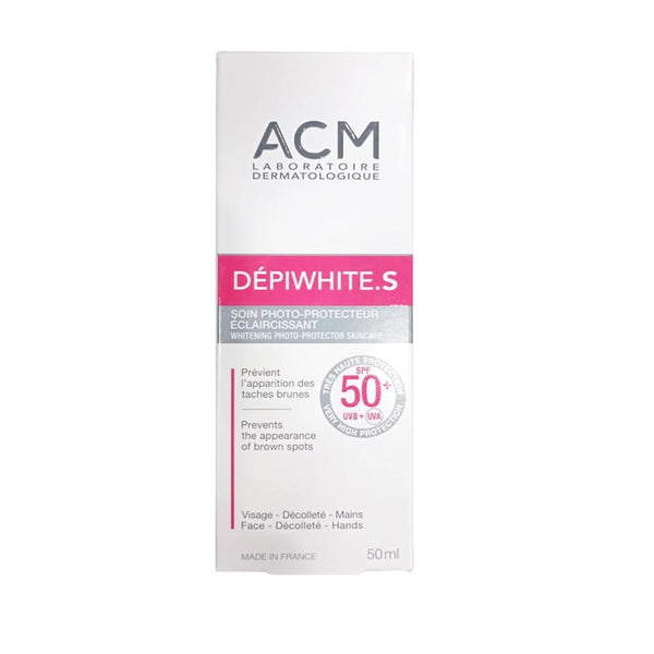 ACM Depiwhite S Cream SPF 50+ Face Sunscreen UVA/UVB 50 ml